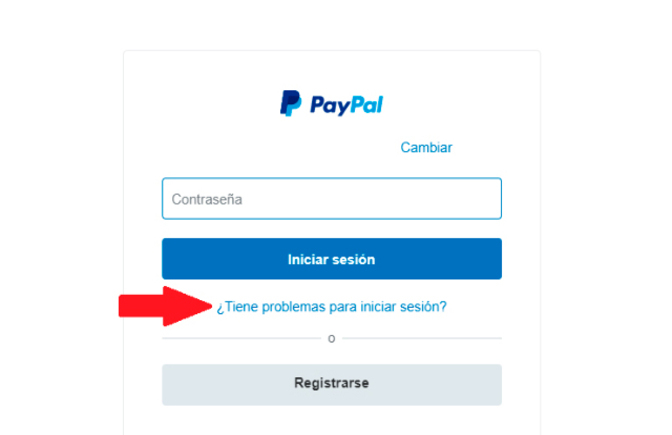 ¿Cómo cambiar contraseña Paypal?