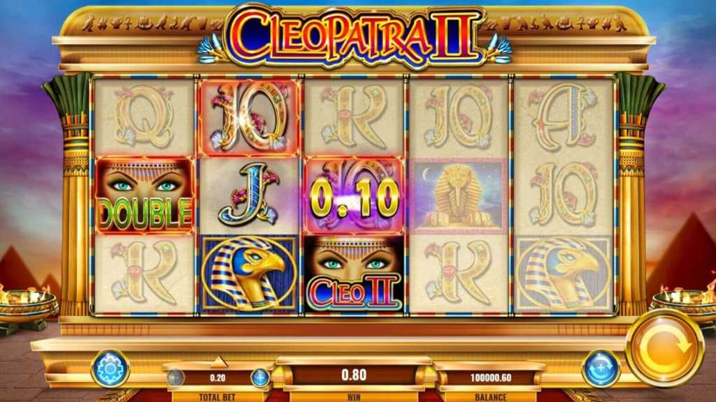 ¿Como jugar por dinero real a la tragamonedas Cleopatra 2?